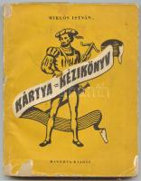 1957 Minerva Kártya kézikönyv sérült borítóval