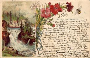 1898 Traunfall Litho
