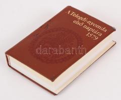 Minikönyv: A Telegdi-nyomda első naptára 1579, bev. Haiman György. Bp., 1989, k.n. Műbőr kötésben (k...