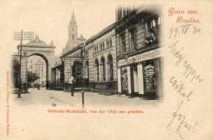 1899 Breslau Getreide-Markt