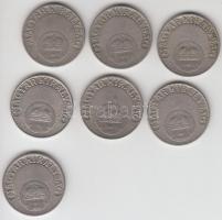 1926-40. 10f Ni 7db klf, teljes sor! T:2,2-(1939-es T:1-)