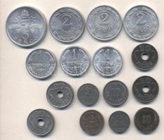 1940. 2f Fe + 1941-42. 10f Fe (2x) + 1941-43. 20f Fe (4x) + 1941-44. 1P Al (3x) + 1941-43. 2P Al (3x...