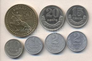 Mongólia 1970. 1M, 2M, 10M, 15M + 1971. 50T T:1,2
Mongolia 1970. 1 Menge, 2 Menge, 10 Menge, 15 Meng...
