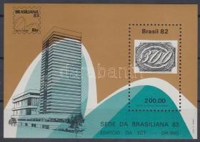 BRASILIANA '83 Bélyegkiállítás blokk, BRASILIANA '83 Stamp Exhibition block