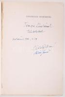 2db verseskötet Tompa László (1883-1964) erdélyi magyar költőnek dedikálva: Üdvözlégy szabadság (Jék...