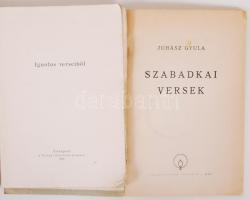 5db háború előtti nyugatos verseskötet: Ady Endre, A Sion-hegy alatt; Babits Mihály, Az istenek haln...