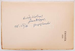 Gergely Sándor: Úriszék 1514. Bp., [1948], Athenaeum. Illusztrált papírkötésben, jó állapotban, dedi...