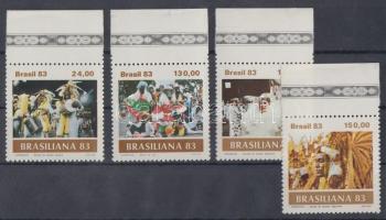 BRASILIANA '83 Stamp Exhibition set, BRASILIANA '83 Bélyegkiállítás sor