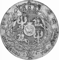 Lengyelország 1772IS Tallér Ag "II. Szaniszló Ágost" Varsó (27.91g) T:2- R!
Poland 1772IS ...