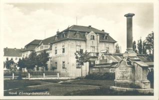 Érsekújvár Sokol Palace, restaurant, Hungarian war memorial