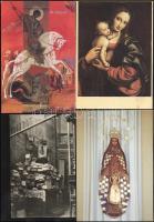 46 db főleg modern, vallási témájú képeslap / 46 pieces mainly modern, religious postcards