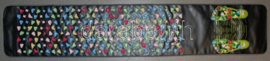 Talpmasszázs szőnyeg eredeti dobozában, magyar nyelvű leírással, pótelemekkel