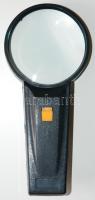 Lámpás nagyító /  Magnifying glass with lamp, 18cm