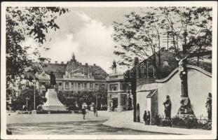 Kecskemét Barátok tere, Kossuth szobor