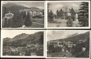 19 db régi és modern Magas-Tátra képeslap / High Tatras 19 pieces old and modern postcards