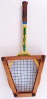 Garcia USA C-45 régi fa teniszütő kerettel /  Vintage wooden tennis racket with frame