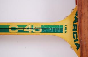Garcia USA C-45 régi fa teniszütő kerettel / 
Vintage wooden tennis racket with frame