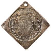 Osztrák Államok / Salzburg 1661. 1/6 Tallér Csegely Ag "Guidobald Graf von Thun und Hohenstein&...