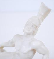 A haldokló Akhilleusz, gipsz / 
Dying Achilles, gypsum, 17x16x9cm