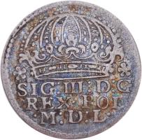 Lengyel Királyság / Krakkó 1610. 1Gr Ag "III. Zsigmond" (1.48g) T:2- Poland / Kraków 1610. Grossi Ag "Sigismund III" "SIG III D G REX POL M D L / GROSS REG POLO 1610" (1.48g) C:VF Kopicki 797.