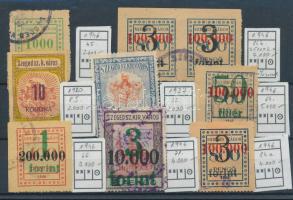 1920-1946 Szeged városi illetékbélyegek (29.000)