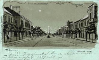 Debrecen Kossuth utca litho