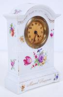 Victoria, Karlsbad márkájú porcelán óra, " Marvel Szappan" felirattal, hibátlan, jelzett, ...