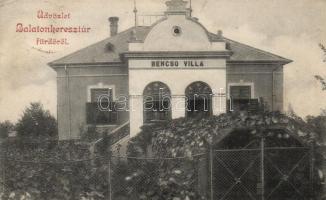 Balatonkeresztúr Bencsó-villa