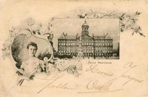 1898 Amsterdam mit Königin