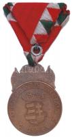 1948. "48-as Díszérem" kitüntetés mellszalaggal T:1-
Hungary 1948. Medal of Honour with ri...