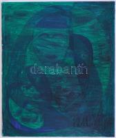 E. Münch 89 jelzéssel: Arcok. Olaj, vászon, 50×50 cm