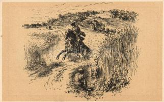 Despatch rider, s: Adolf Menzel