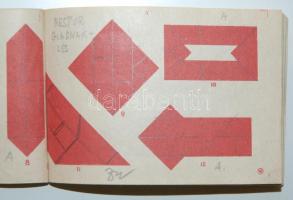 Richters Anker-Geduldspiel (Richter-féle Horgony-türelemjáték) Nr. 19, régi kőkirakó eredeti dobozáb...