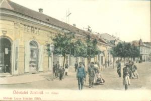 Zilah main square, the shop of József Terge