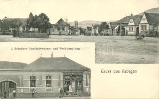 Szászegerbegy, Arbegen, the shop of J. Schuller