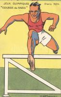 Olympic games, hurdle race, Paris, 1924, s: Yves Roowy (EK)