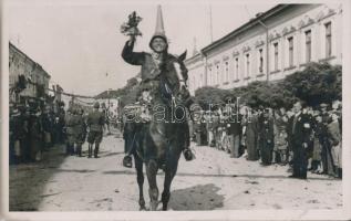 Máramarossziget entry of the Hungarian troops So.Stpl