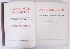 Prinz Gyula, Cholnoky Jenő, Gr. Teleki Pál, Bartucz Lajos: Magyar föld, magyar faj I-IV. Közepes áll...