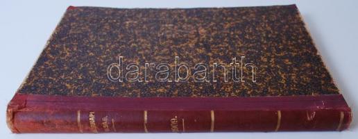 1909 Vasárnapi Újság. Szerk. Hoitsy Pál. 56. évf. II. félév. Kopottas félvászon kötésben