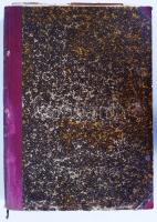 1909 Vasárnapi Újság. Szerk. Hoitsy Pál. 56. évf. I. félév. Kopottas félvászon kötésben. (2 lap kijá...