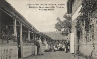 Vízaknafürdő the restaurant of János Gündisch