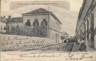 Lugos Bonnáz street, cloister