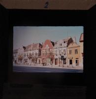 cca1940/1981 19db diapozitív régi családi fotókkal, és modern kőszegi városképekkel, eredeti dobozba...