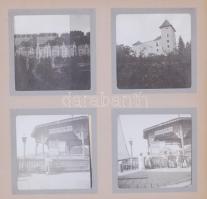 cca 1900 Szép állapotú fotóalbum gazdag, igényes anyaggal: izgalmas családi felvételekkel, a Korneub...