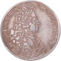 1714KB 1/2 Tallér Ag "III. Károly" Körmöcbánya (14.02g) T:2,2- Hungary 1714KB 1/2 Thaler Ag "Charles III" Kremnitz (14.02g) C:aXF,VF Huszár 1609., Unger II: 1186.