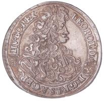 1702KB 1/2 Tallér Ag "I. Lipót" Körmöcbánya (14.27g) T:2 Hungary 1702KB 1/2 Thaler Ag "Leopold I" Kremnitz (14.27g) C:XF Huszár 1404., Unger II: 1045.a