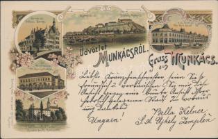 1897 Munkács litho