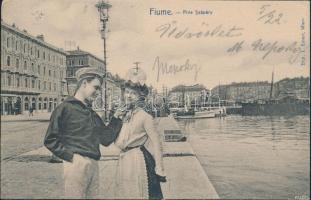 Fiume Szapáry quay, mariner