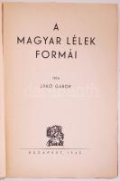 Lükő Gábor: A magyar lélek formái. Bp. 1942. Exodus. Papír borítóban