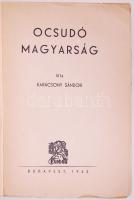 Karácsony Sándor: Ocsúdó magyarság. Bp. 1942. Papír borítékban